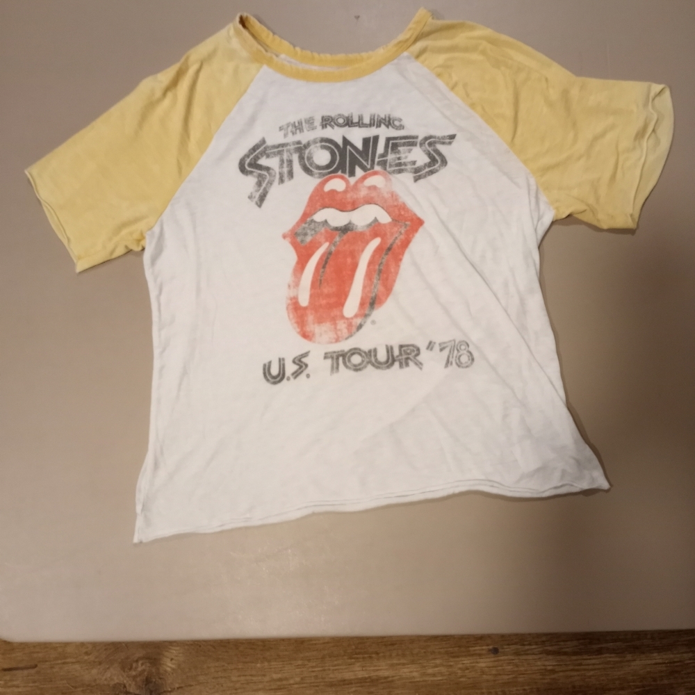 American Eagle Rolling Stones Distressed Tshirt
